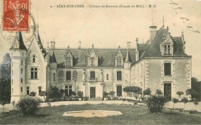 Azay-sur-Cher Chateau De Beauvais מראה חיצוני תמונה